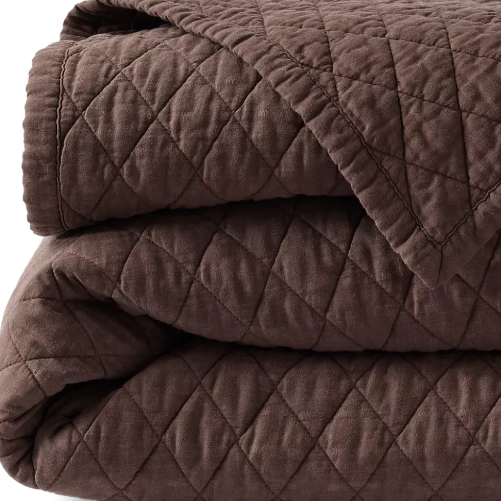 Solid Diamond Double Voile Quilt