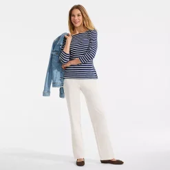 Starfish Mid Rise Straight Leg Pants