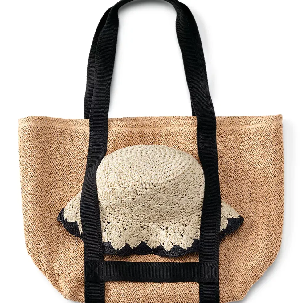 Straw Tote Bag