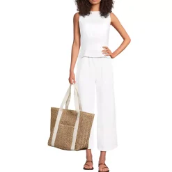 Straw Tote Bag