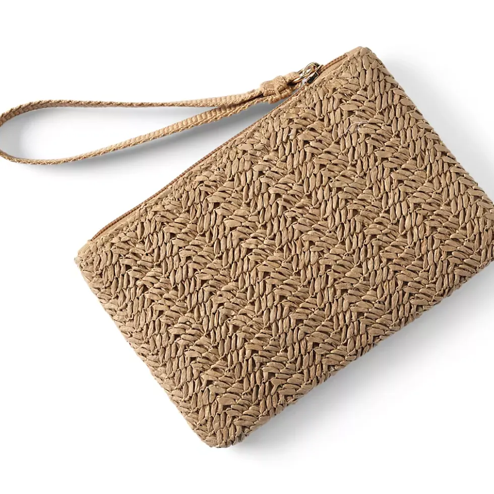 Straw Wristlet