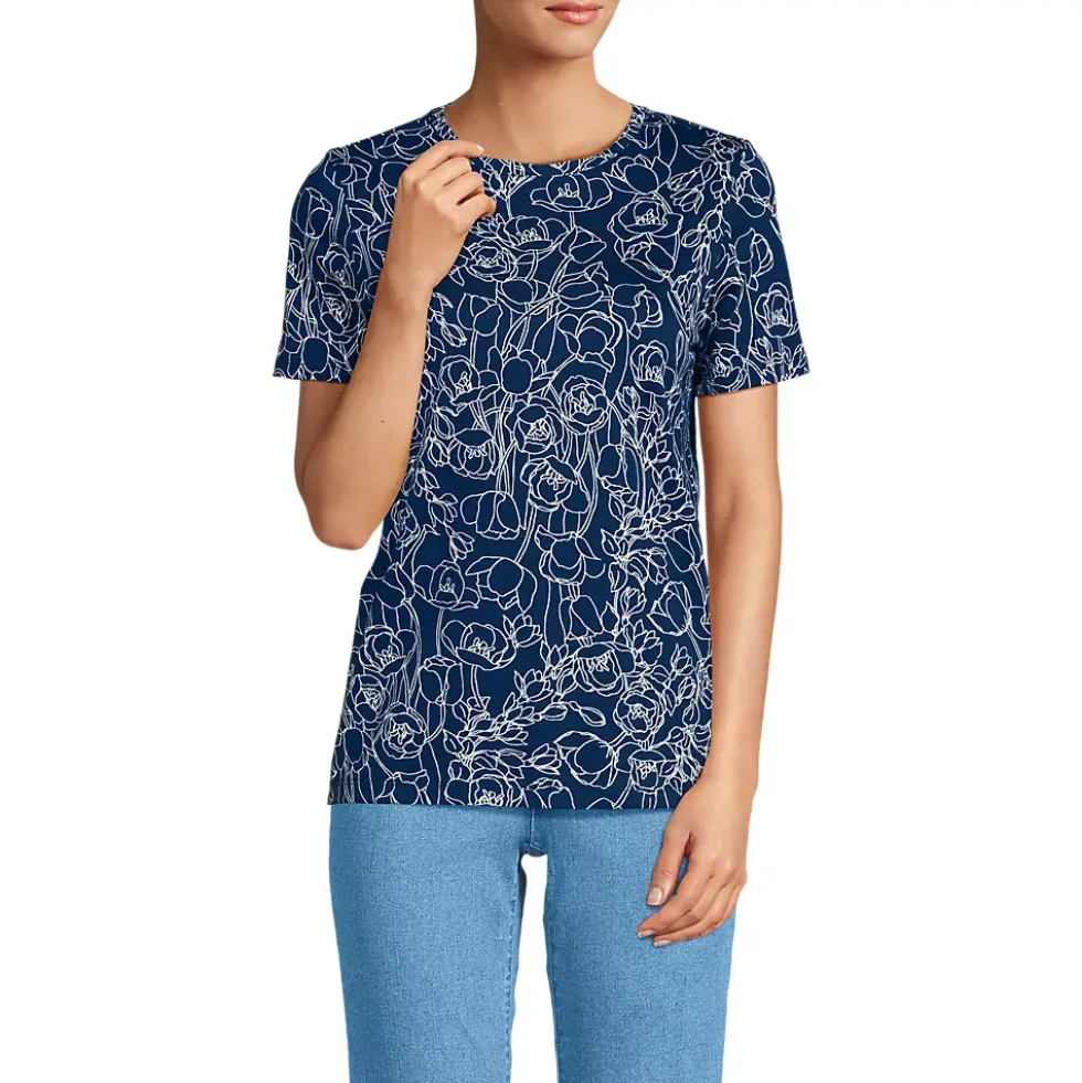 Supima Cotton Crewneck T-Shirt