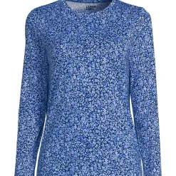 Supima Cotton Long Sleeve Crewneck T-Shirt
