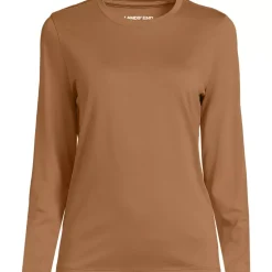 Supima Cotton Long Sleeve Crewneck T-Shirt