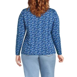 Supima Cotton Long Sleeve Crewneck T-Shirt