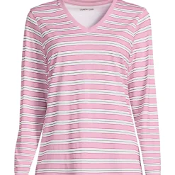 Supima Cotton Long Sleeve V-Neck T-Shirt