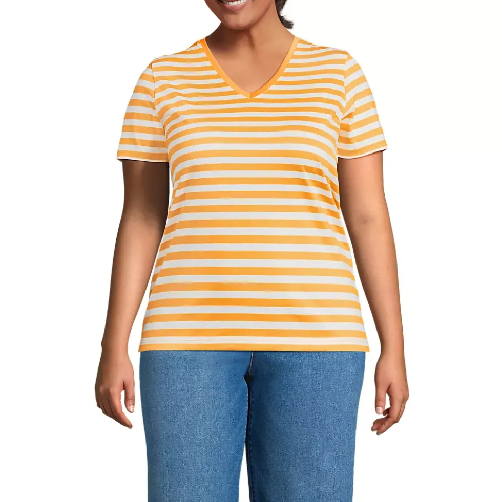 Supima Cotton V-Neck T-Shirt