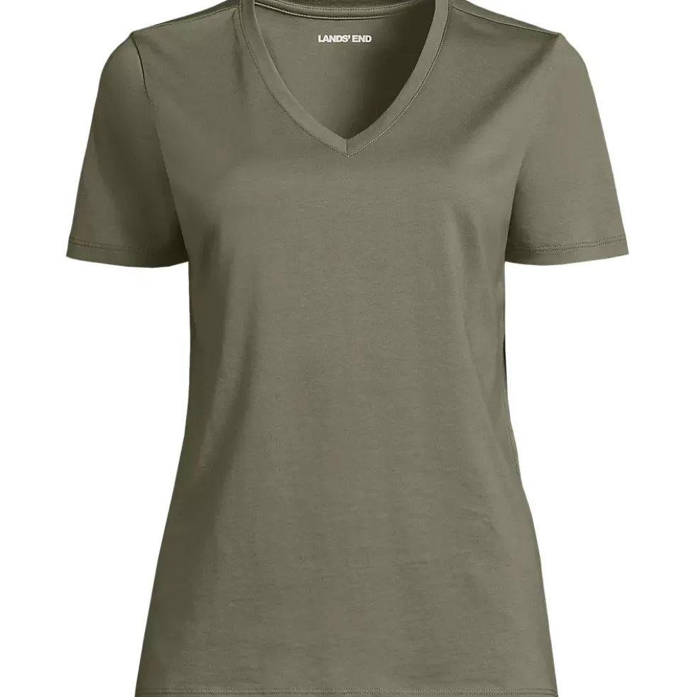 Supima Cotton V-Neck T-Shirt