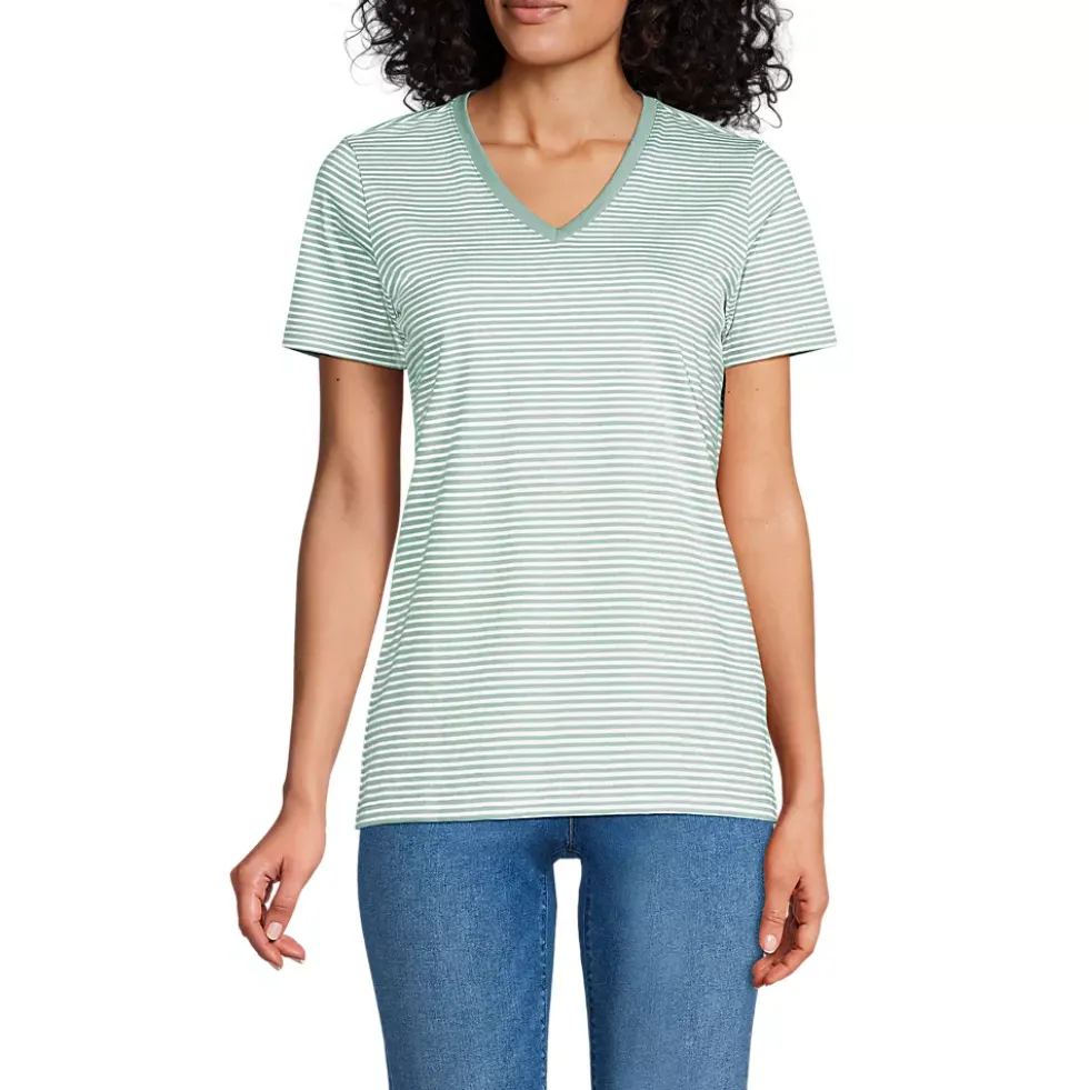 Supima Cotton V-Neck T-Shirt