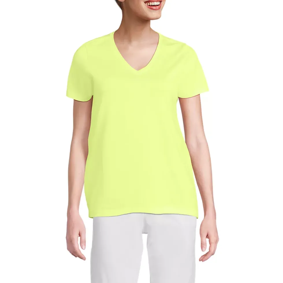 Supima Cotton V-Neck T-Shirt