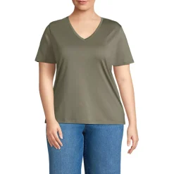 Supima Cotton V-Neck T-Shirt