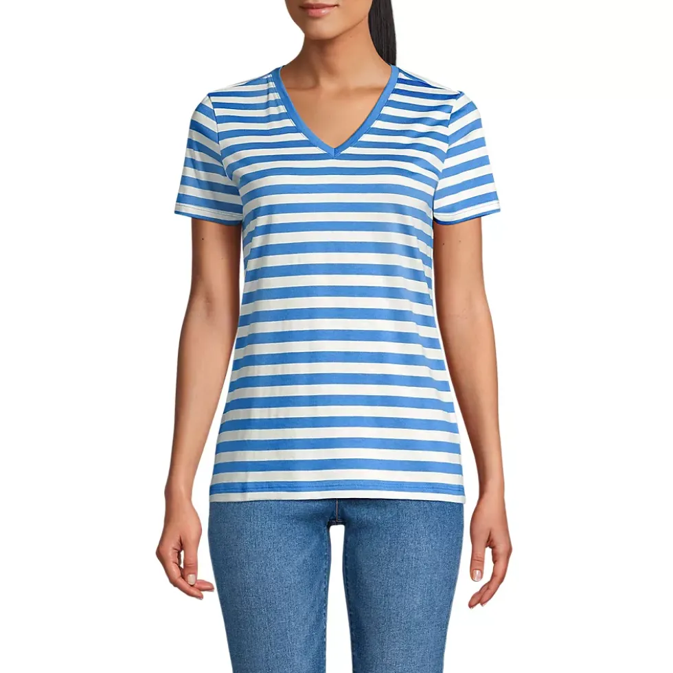 Supima Cotton V-Neck T-Shirt