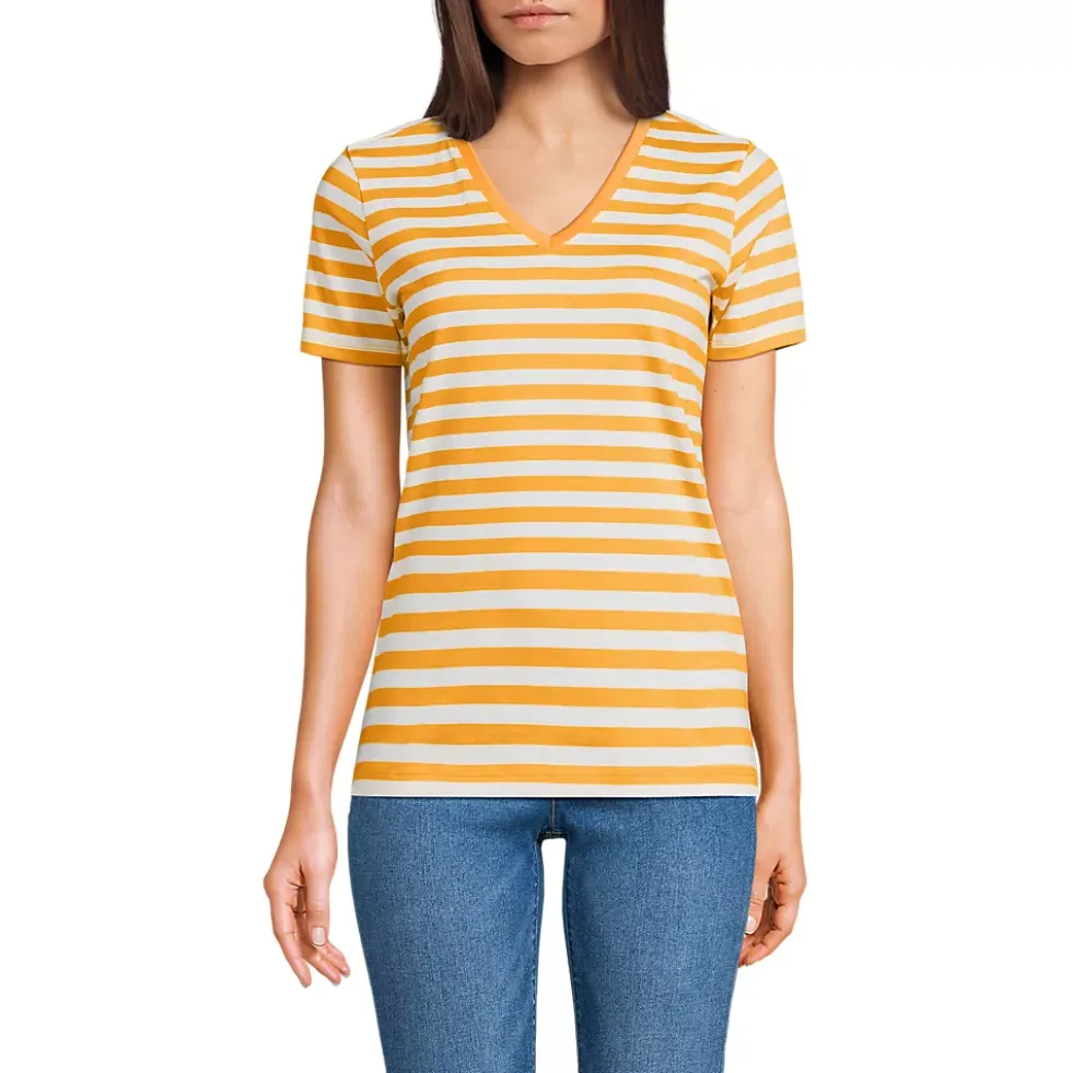 Supima Cotton V-Neck T-Shirt