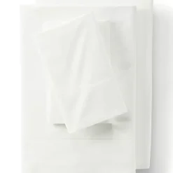 300 Thread Count Cotton Percale Bed Sheet Set