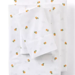 300 Thread Count Cotton Smooth Percale Bed Sheet Set