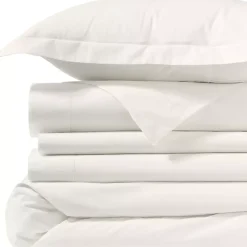 300 Thread Count Cotton Smooth Percale Duvet Bed Cover