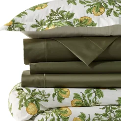 300 Thread Count Cotton Smooth Percale Printed Comforter