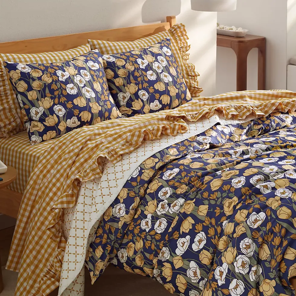 400 Thread Count Premium Supima Cotton No Iron Sateen Comforter