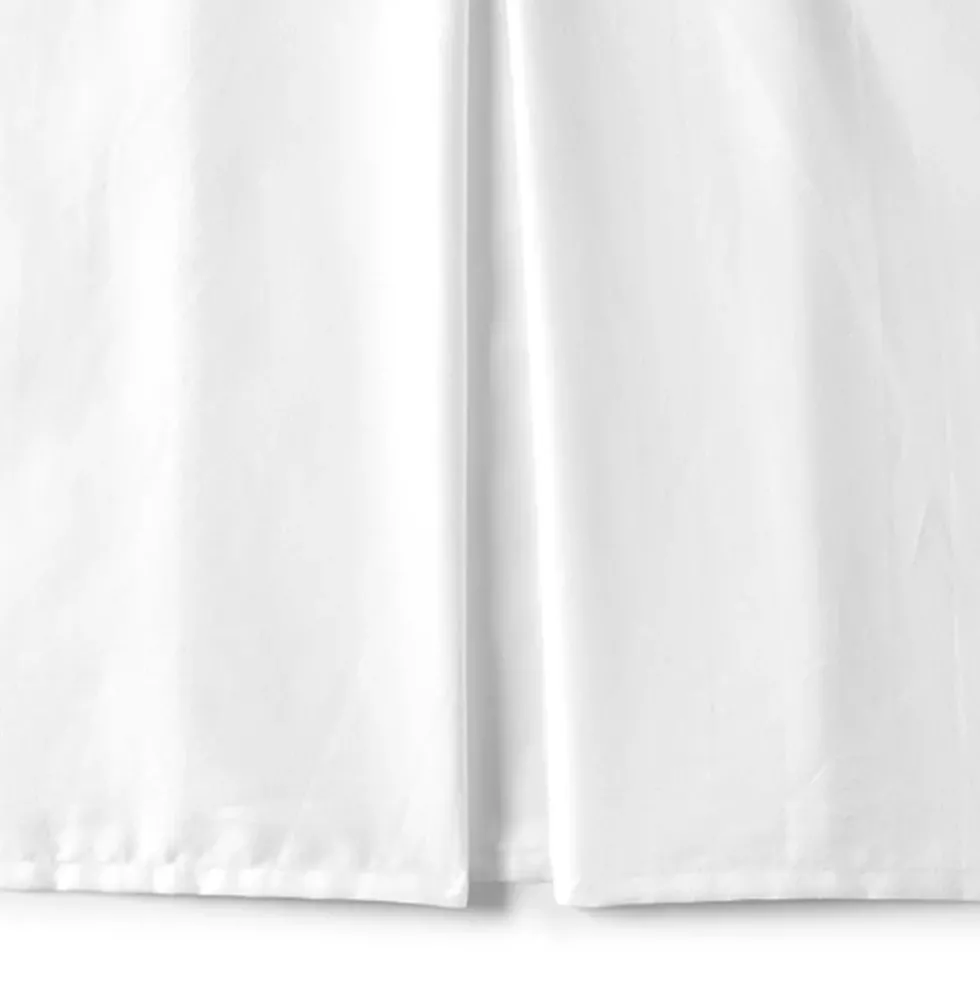 400 Thread Count Premium Supima Cotton No Iron Sateen Bedskirt