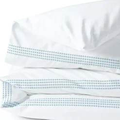 400 Thread Count Premium Supima Cotton No Iron Sateen Embroidered Duvet Bed Cover