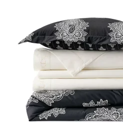 300 Thread Count Premium Supima Cotton Smooth Percale Duvet Bed Cover