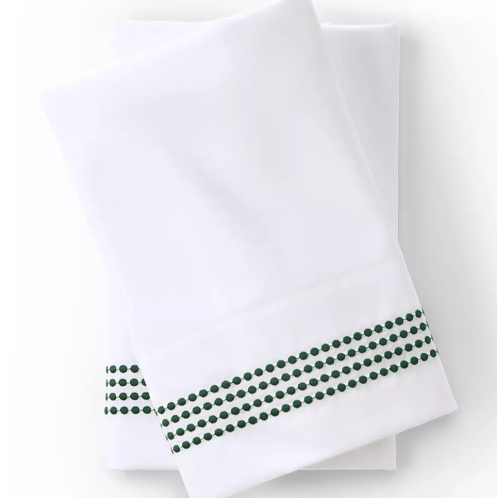 400 Thread Count Sateen Embroidered Sheets