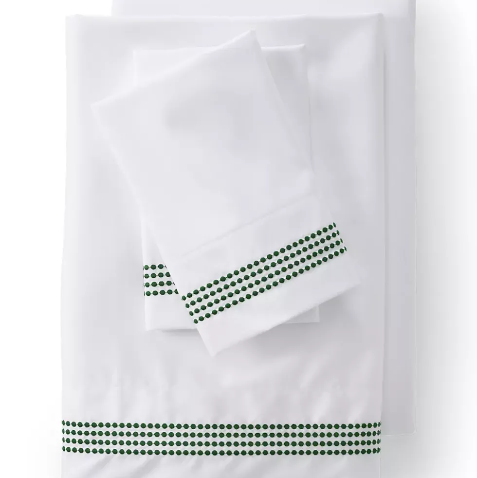 400 Thread Count Sateen Embroidered Sheets