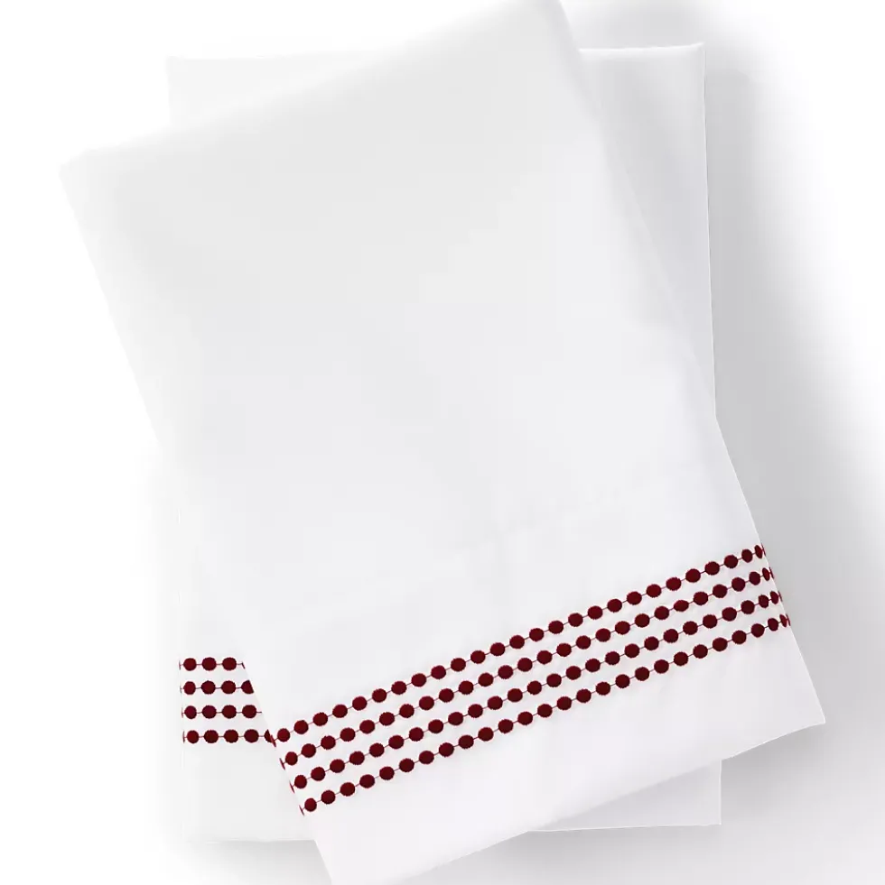 400 Thread Count Sateen Embroidered Sheets
