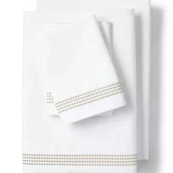 400 Thread Count Sateen Embroidered Sheets