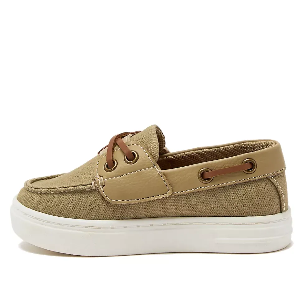 Toddlers Canvas Easy On Boat Shoes