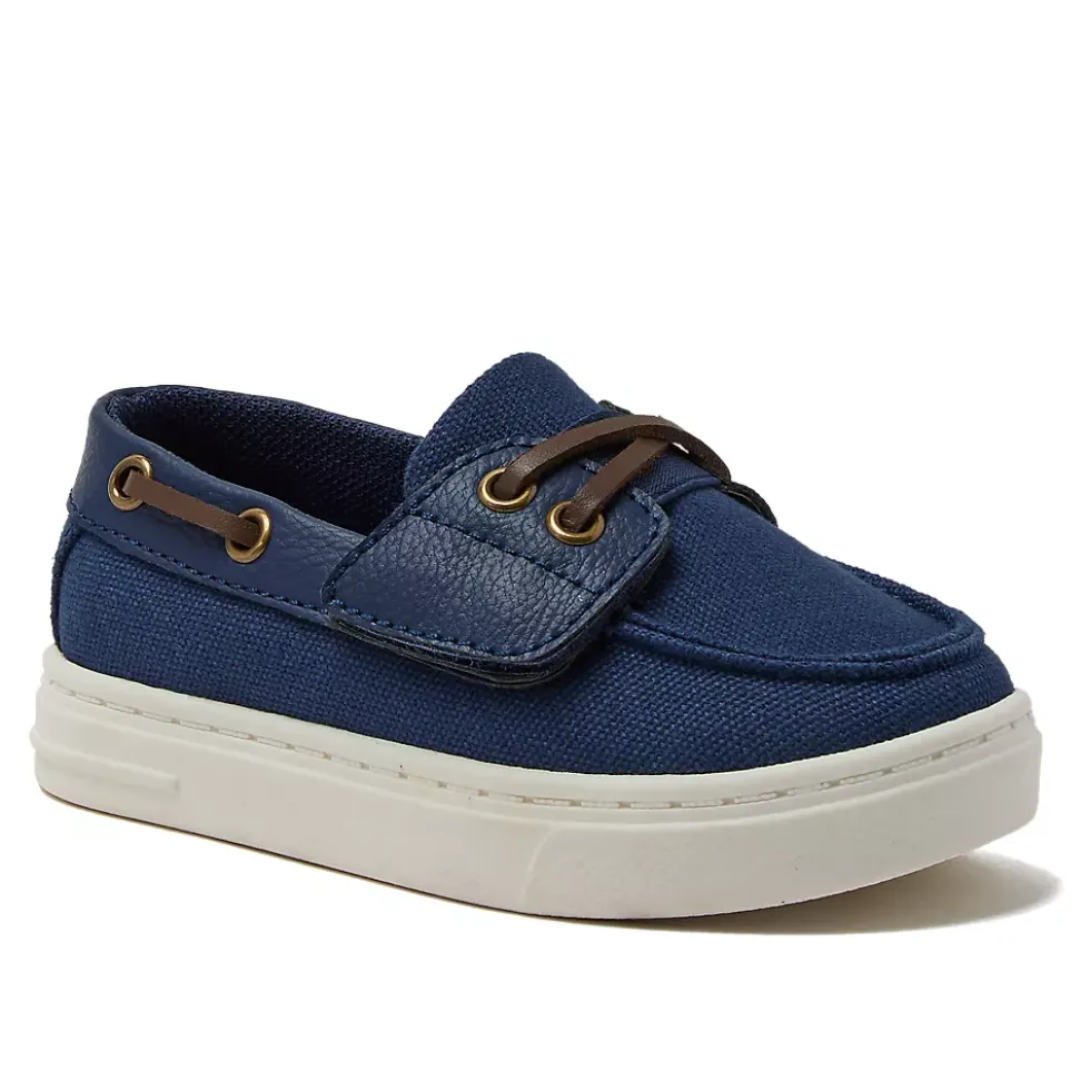 Toddlers Canvas Easy On Boat Shoes