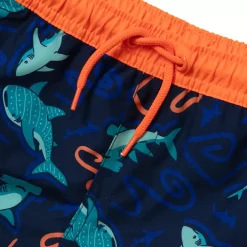Toddlers Chlorine Resistant Short Sleeve Rashguard Swim Set