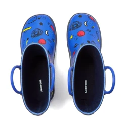 Toddlers Pull On Splash Rubber Rain Boots
