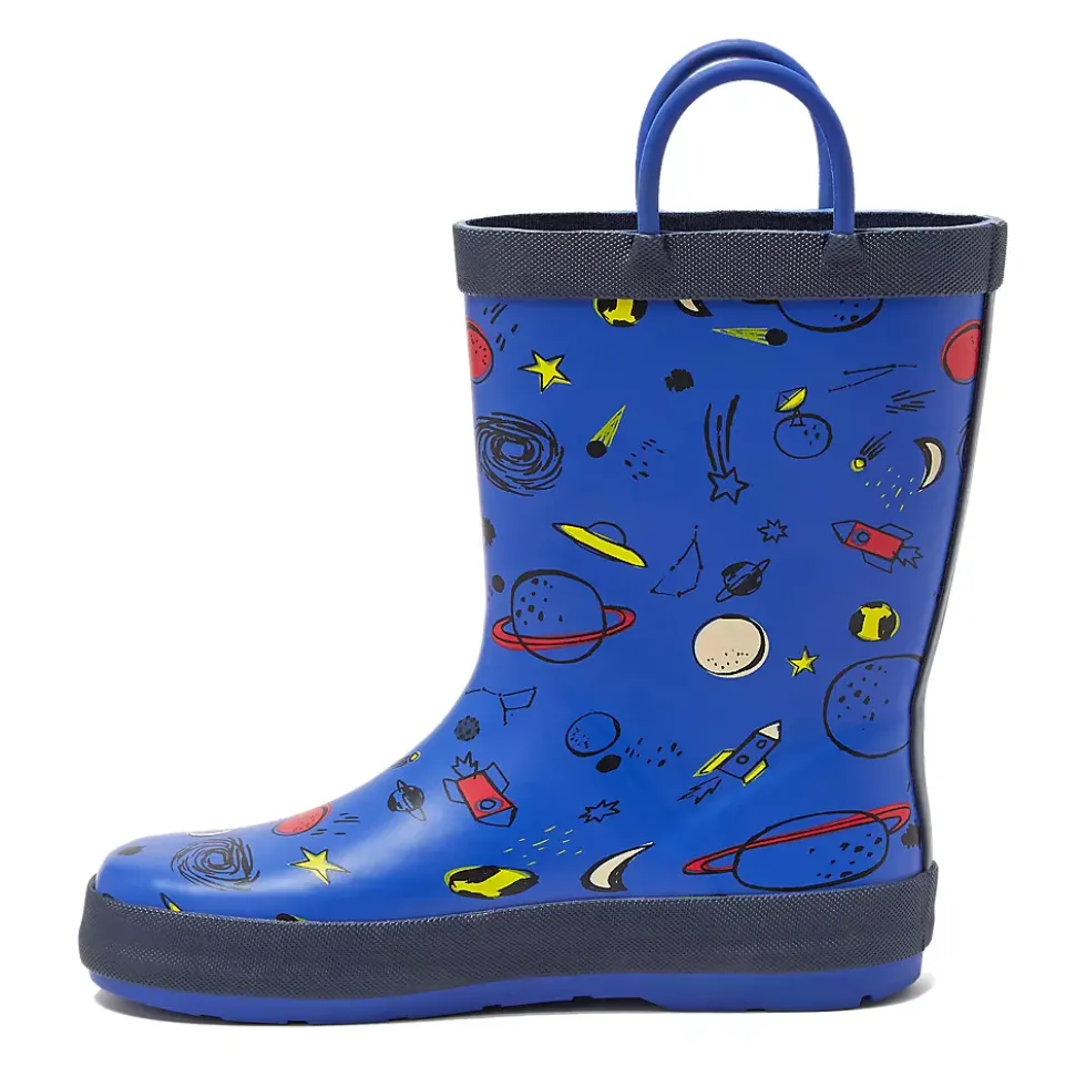 Toddlers Pull On Splash Rubber Rain Boots