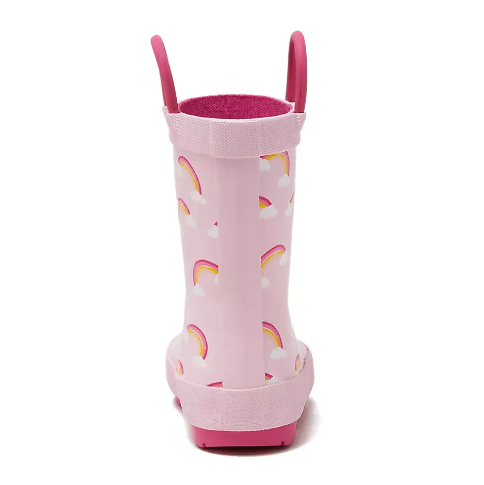 Toddlers Pull On Splash Rubber Rain Boots
