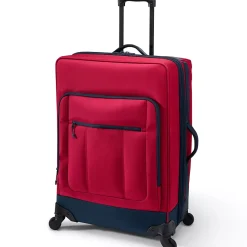 Travel Checked Rolling Luggage Bag