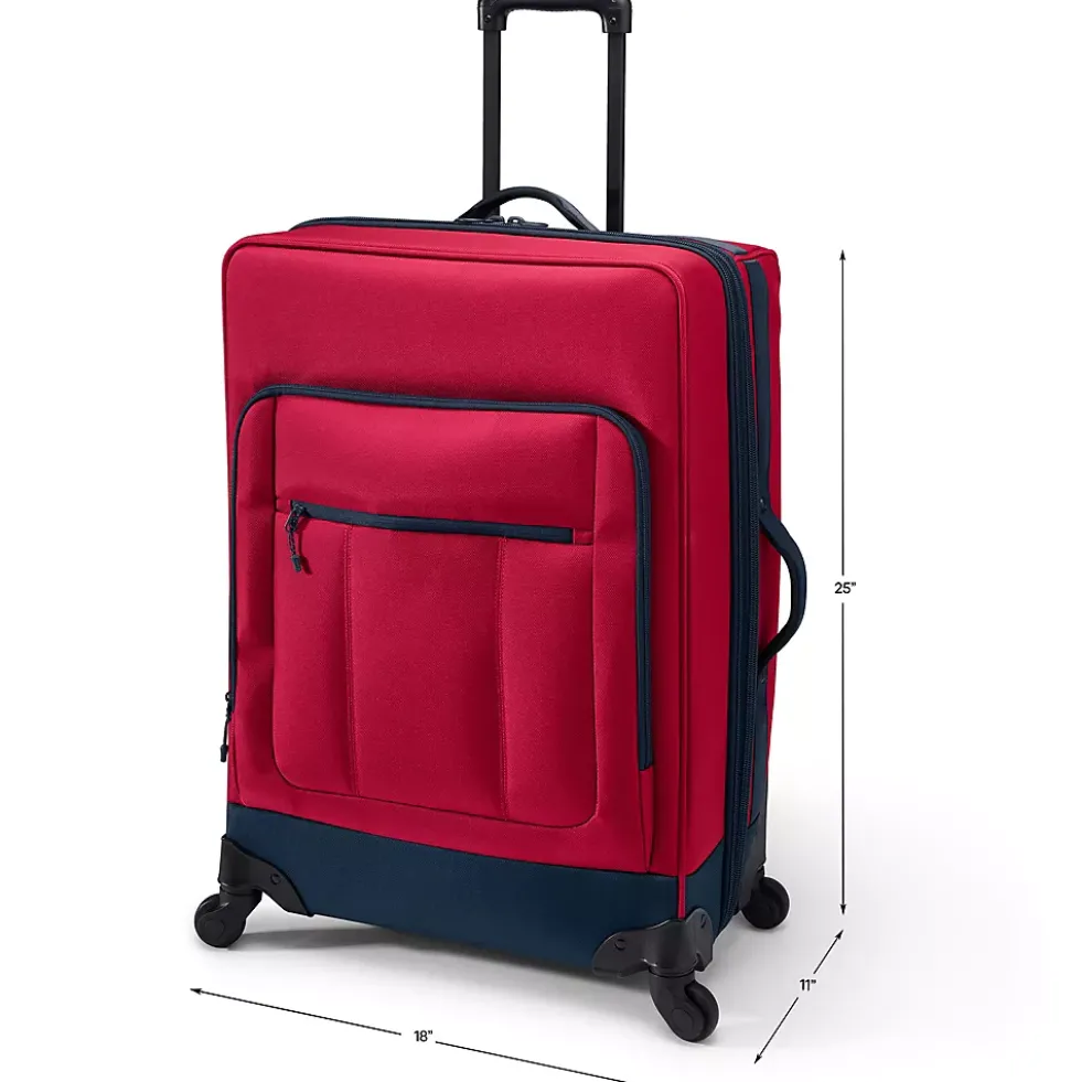 Travel Checked Rolling Luggage Bag