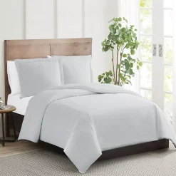 Truly Calm Silver Cool Cotton Duvet Cover Set