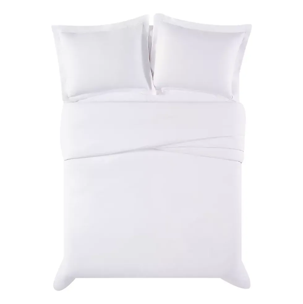 Truly Calm Silver Cool Cotton Duvet Cover Set