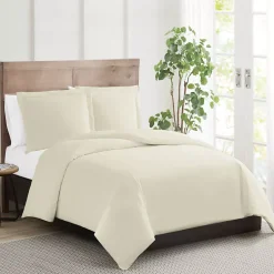 Truly Calm Silver Cool Cotton Duvet Cover Set