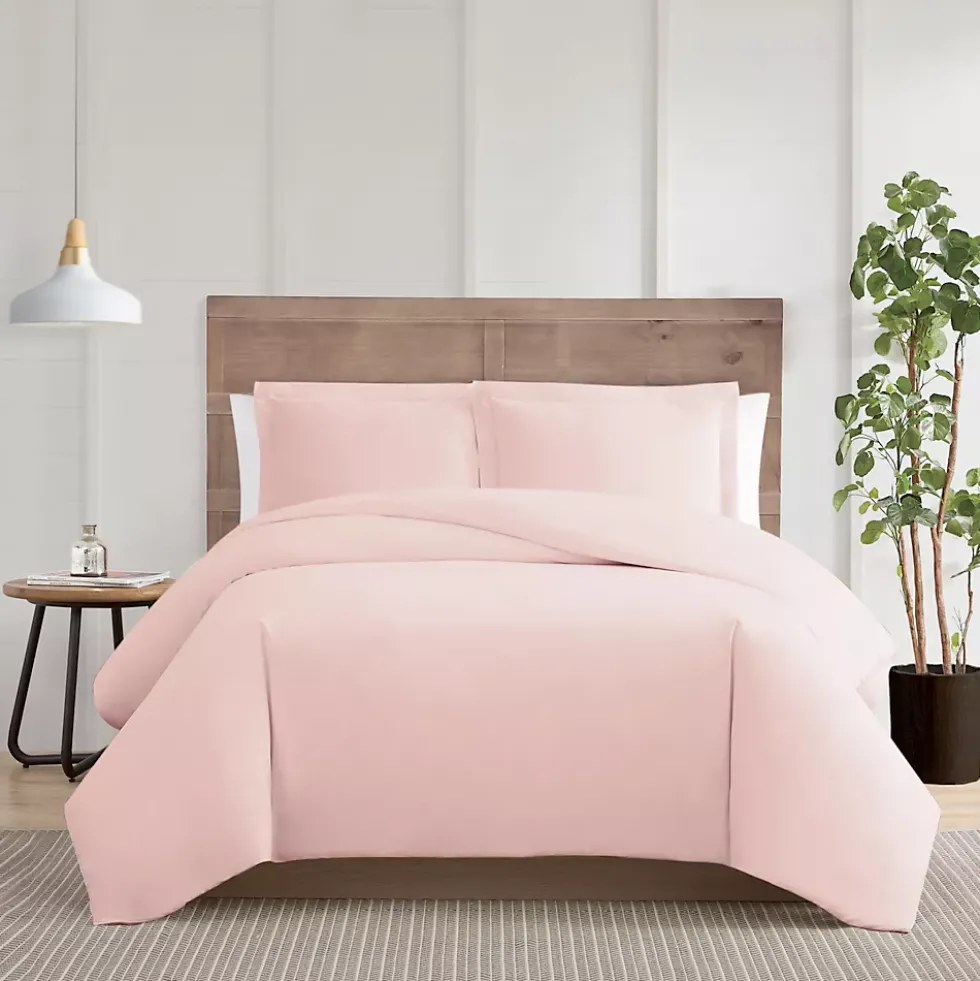 Truly Calm Silver Cool Cotton Duvet Cover Set