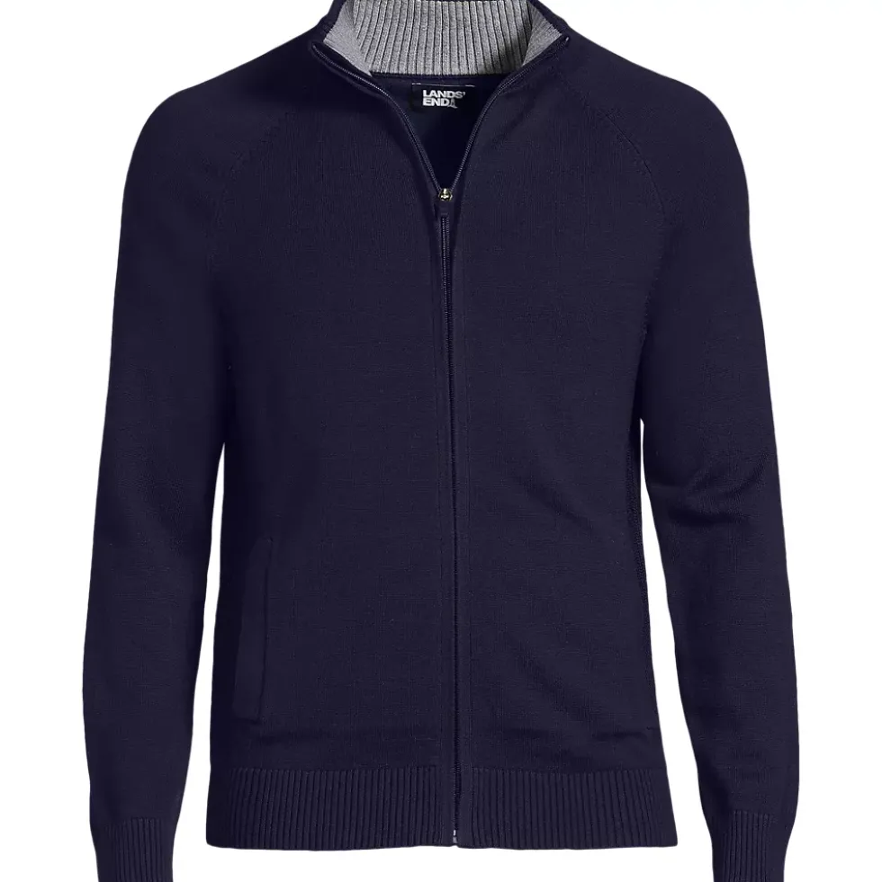 Unisex Cotton Modal Full Zip Sweater Jacket