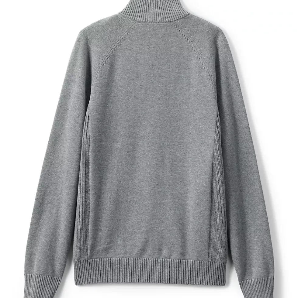 Unisex Cotton Modal Full Zip Sweater Jacket