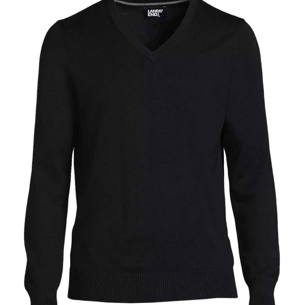 Unisex Cotton Modal Vneck Pullover Sweater