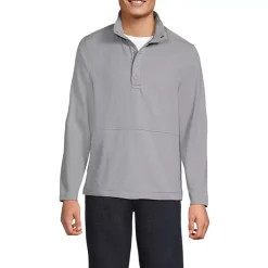 Unisex Grid Tech Snapneck Pullover Shirt