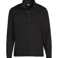 Unisex Grid Tech Snapneck Pullover Shirt