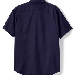 Unisex Performance French Placket Short Sleeve Shirt
