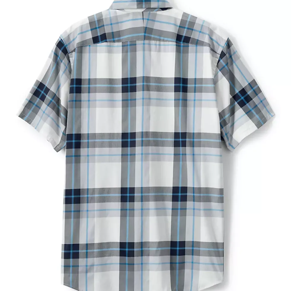 Unisex Performance French Placket Short Sleeve Shirt