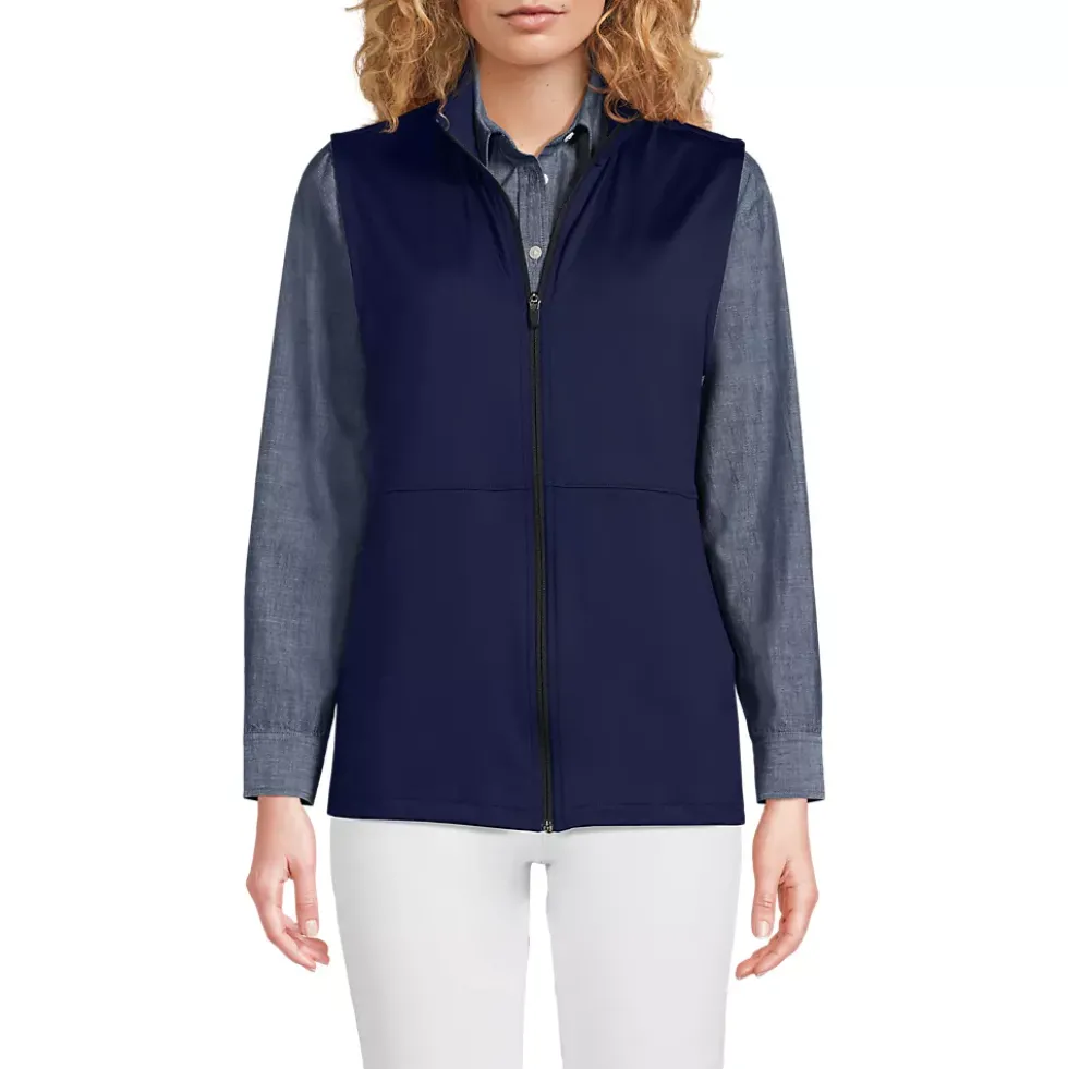 Unisex Rapid Dry Knit Zip Vest
