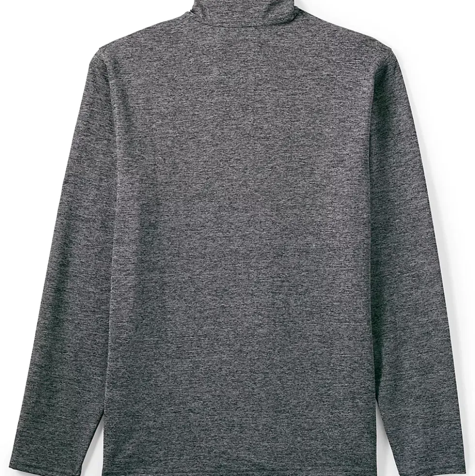 Unisex Rapid Dry Space Dye Quarter Zip Pullover Shirt